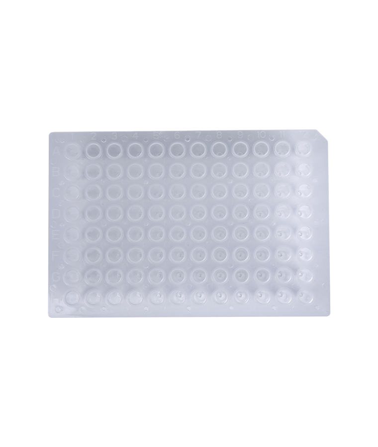 PCR20-C-96-NS 0,2 ml číra 96-jamková doštička PCR bez okraja