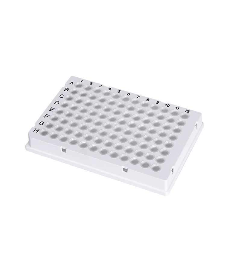 PCR20-C-96-FS-BR 0,2 ml číra 96-jamková PCR platňa s plným okrajom pre Biorad