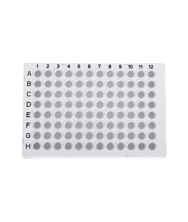 PCR20-C-96-FS-BR 0,2 ml číra 96-jamková PCR platňa s plným okrajom pre Biorad